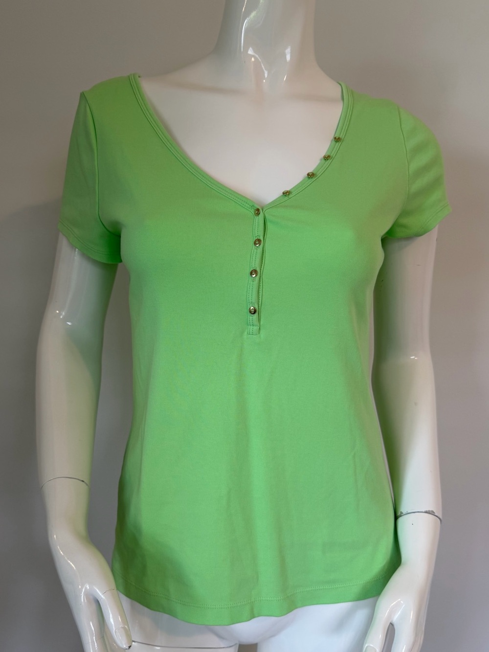 Lilly Pulitzer Dubner Top In Lime Zest
Large